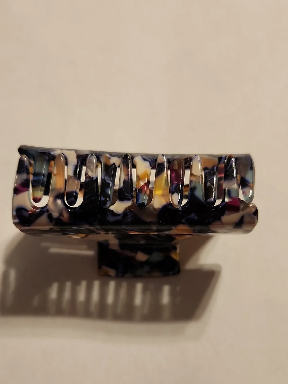 NWOT Acetate Hair Clip 3 inches
